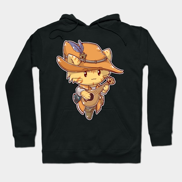 Bard Cat Hoodie by MimicGaming